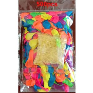 500Pcs Water Ballonnen Aanvullende Pakket Speelgoed Voor Kid Adult Magic Zomer Beach Party Outdoor Vullen Water Ballon Bommen Speelgoed