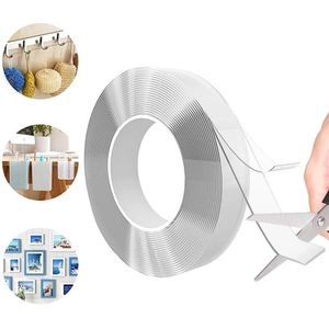 2022 Nano Magic Tape Verbetering Dubbelzijdig Tape Transparant Geen Spoor Acryl Herbruikbare Waterdicht Plakband