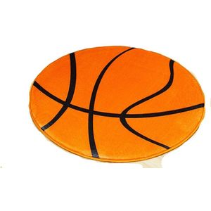 Ronde Anti-Slip Bal Tapijt Voetbal Basketbal Kinderen Slaapkamer Tapijt Woonkamer Mat Computer Stoel Pad Polyester