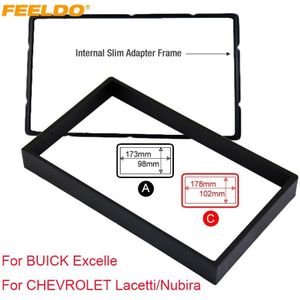 Feeldo Auto Dvd/Cd Radio Stereo Lateipaneel Frame Adapter Montage Kit Voor Excelle/Lacetti/Aveo/forenza/Viva # AM1601