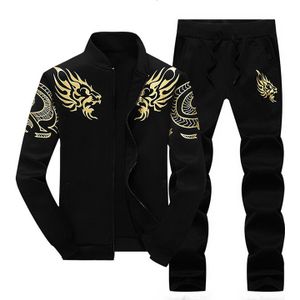 Brand Mannen Sport Sets Mode Running Pak Sweater + Trainingsbroek Heren Kleding 2 Stuks Sportkleding Sets Sportscholen Trainingspak