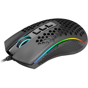Redragon Storm M808 Usb Bedrade Rgb Gaming Muis 12400 Dpi Programmeerbare Game Muizen Backlight Ergonomische Laptop Pc Computer