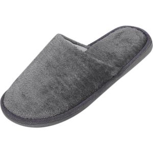 Winter Warm Slippers Mannen Korte Pluche Indoor Schoenen Voor Mannelijke Antislip Cozy Big Size Waterdichte Bont Thuis Mannen Slippers #3