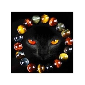 Natuursteen Tiger Eye Stone Boeddha Armband Trendy Boeddha Gebed Elastische Vrouwen Mannen Fijne Yoga Sieraden pulseira J5