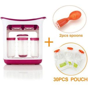 Babyvoeding Maker Squeeze Voedsel Station Biologisch Voedsel Voor Pasgeboren Verse Fruit Container Opslag Babyvoeding Maker