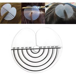 50 Stuks Warmte-isolatie Sheet Protector Shield Schaal Mark Styling Gereedschap Voor Ronde Tip Keratine Hair Extensions Schoonheidssalon Tool