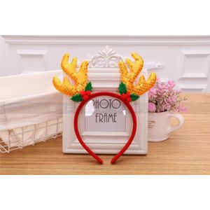 Kerst Haarband Haarspeldjes Kinderen Volwassen Hoofdband Dressing Up Kleuterschool Kerstman Antlers Haaraccessoires