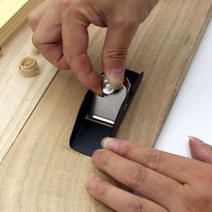 Mini Hand Schaafmachines Hand Push Gietijzer Hout Schaafmachine Cutter Voor Hand Diy Houtbewerking Handgereedschap Verstelbare Vangen
