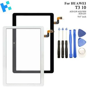 9.6 ""Voor Huawei T3 10 Digitizer AGS-L09 Touch Screen Voor Huawei Mediapad T3 10 AGS-W09 AGS-L03 Touchscreen Digitizer Glas