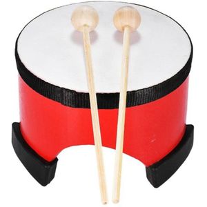 6 Inch Handtrommel Orff Percussie Instrument Hout Instrument Meisjes Jongens Dans Handtrommel Speelgoed