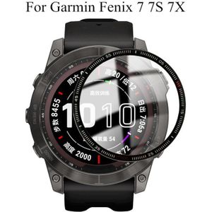 Screen Protector for Garmin Fenix 7 7S 7X Smart Watch 3D Curved Edge Full Screen Soft Protective Film (Not Glass)