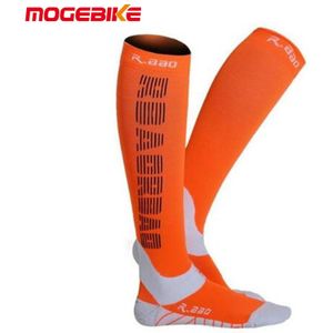Motocross Sokken Motorfiets Sokken Atv Off-Road Dirt-Bike Beschermende Compressie Sok Effen Voorraden Voor Mannen Vrouwen 34-44