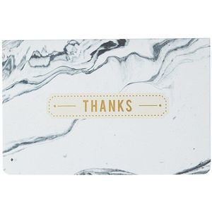 XINAHER 5 stks/partij Bronzing Marmeren textuur wenskaart Bruiloft bedankt verjaardag kaart papier Wedding Party supplies