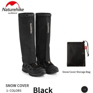 Naturehike Outdoor Sneeuw Schoenen Cover Camping Slijtvaste 360D Nylon Waterdichte Sneeuw Voet Cover Winddicht Draagbare Verstelbare
