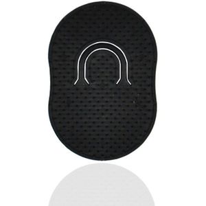 1Pc Mannen Haar Kam Borstel Pocket Reizen Draagbare Baard Snor Palm Haar Styling Tools Hoofdhuid Massage Zwarte Shampoo Kam kapper