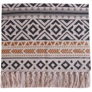 Retro Bohemian Tapijt Geweven Katoen Linnen Tapijt Tapijt Bed Tapijt Geometrische Vloermat Woonkamer Slaapkamer Tapijt Home Decor