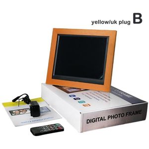8.7Inch Digitale Fotolijst Elektronische Fotoalbum Kalender Video Afspelen Klok 1024*768 MP3 Alarm Timing Usb N4X9