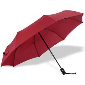 Grote Wind Slip Opvouwbare Automatische Paraplu drievoudige Paraplu Mannen en Vrouwen Business Winddicht Opvouwbare Paraplu