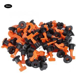 50Pcs Tegel Leveling Tool Herbruikbare Platte Tegel Keramische Leveler Leveling Systeem Kits Vloer Muur Bouw Gereedschap Tegel Leveler