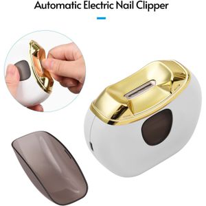 Electric Nail Clipper Automatic Nail Files Nail Trimmer with Nail Brush Nail File for Baby Kids Adults Elders