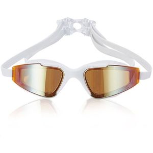 High-Definition Gegalvaniseerde Gewoon Glas Bril Grote Doos Waterdicht Anti-Fog Zwemmen Bril Mannen Vrouwen Goggles /30