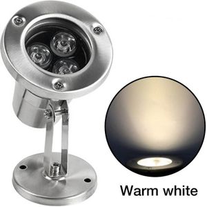 Rvs Anti-Corrosie Schijnwerper Lamp IP68 Waterdichte Rgb Led Onderwater Licht Voor Fontein Aquarium Zwembad 12V
