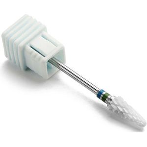 1 Pc Nail Boor Keramische Roterende Bestanden Frees Eletric Manicure Burr Dode Huid Verwijderen Nail Gereedschap