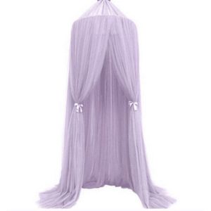 Baby Bed Opknoping Klamboe Dome Bed Canopy Klamboe Bedcover Gordijn Ronde Crib Netting Tent Kinderkamer Decoratie