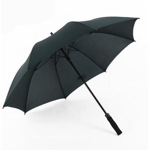 lange handvat semi-automatische paraplu 8 bone versterking winddicht golf paraplu parasol