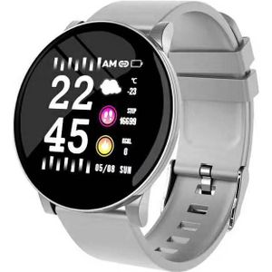 W8 Smart Band Stalen Strip IP67 Waterdichte Fitness Tracker Horloge Mannen Vrouwen Smart Sport Klok Hartslagmeter horloges