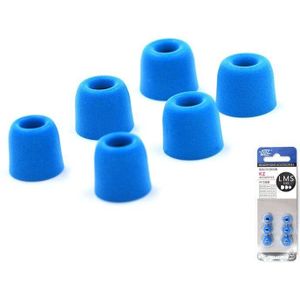 3Pair/6Pcs Kz Geluidsisolerende Siliconen Oor Pads Comfortabele Memory Foam Ear Tips Pads Oordopjes Voor In oortelefoon Hoofdtelefoon Headset