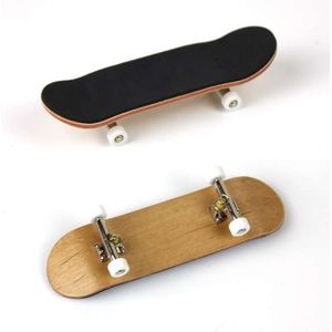 Maple Hout Vinger Skateboard Toets Speelgoed Professionele Dragende Wielen Skid Pad