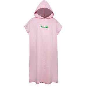 Microfiber Strand Deken Badhanddoek Surf Poncho Veranderende Handdoek Sneldrogende Robe W/ Hood Zwemmen Handdoek Wetsuit Strand poncho Voor Volwassenen