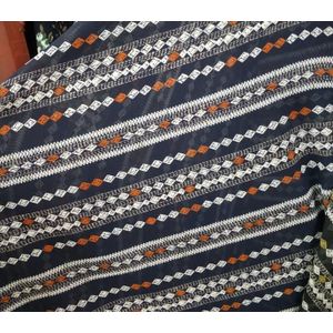 Bohemian jurk Chiffon stof print zomer koel ademend sjaal blouse cosplay DIY ambachtelijke lint stof 1 yard