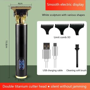 Clipper Maquina Cortar Cabello Haar Maaier Trimmer Voor Mannen Baard Scheerapparaat Kapsel Machine Kapsel Cutter Professio