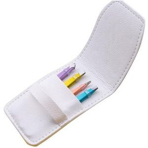 Q1QD 4Pcs Wenkbrauw Pincet Professionele Precisie Slant Platte Puntige Tip Ontharing Rvs Plucker Gereedschap Met Faux