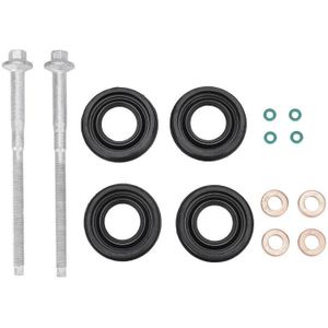 Auto Brandstof Injector Seal + Wasmachine + O-RING + Bouten Voor Ford Transit MK7 2.2 2.4 3.2 Tdci Accessoires