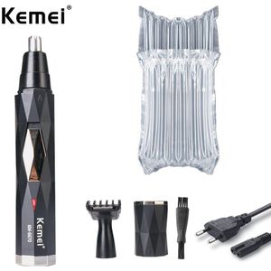 Elektrische Neus Tondeuse Implementeren Scheerapparaat Clipper Oor Neck Wenkbrauw Trimmer Scheerapparaat Man Vrouw Schoon Trimeer Razor Remover KM-6670
