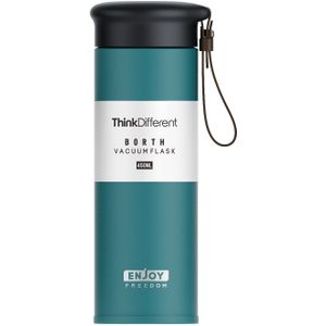 Ownpower Double Wall Rvs Thermosflessen 450Ml Auto Thermo Cup Koffie Thee Mok Thermol Fles Thermocup