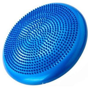 33Cm Pvc Balans Yoga Ballen Massage Pad Wiel Stabiliteit Balance Disc Massage Kussen Mat Bal Fitness Oefening Training Bal