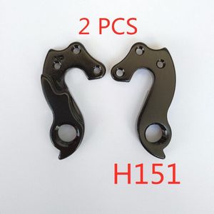 2pcs MTB road legering merida Fiets derailleurhanger Bike gear achter Frame Gear dropout Voor Merida fietsen Derailleur hanger