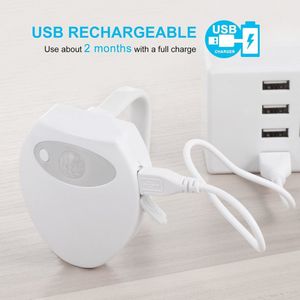 USB Oplaadbare LED Wc Licht Ingebouwde Batterij 8 Kleuren Waterdichte Motion Sensor Wc Lamp