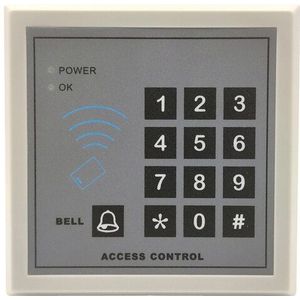 Wachtwoord Rf Kaart Rfid Toegangscontrole Toetsenbord Automatische Deur Toegang Controller Kaartlezer Toetsenbord Deurbel Eenvoudig Te Installeren