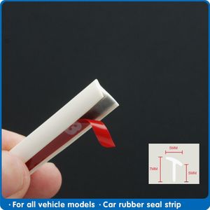 Auto Deur Afdichting Rubber Afdichting Strip Voor Auto Rubberen Afdichting Schuine Voorbumper Wit T Type Auto Deur Afdichting Rubber tochtstrip Rand