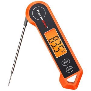 Thermopro TP19H Waterdichte Vlees Thermometer Instant Lezen Bbq Thermometer Met Grote Backlight Scherm