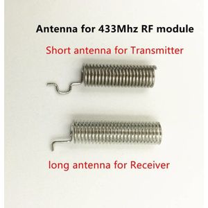 Tiktango 433 Mhz Antenne Voor 433 Mhz Rf Ontvanger En Zender Module Voor Draadloze Afstandsbedieningen 2Pcs/1set