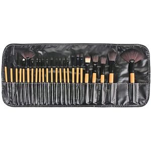 24 Stks/set Make-Up Kwasten Kit Powder Oogschaduw Foundation Blush Blending Beauty Vrouwen Cosmetische Make Up Brush Set