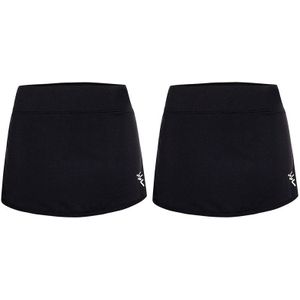 ELOS-2 Pcs Vrouwen De Actieve Atletische Skort Lichtgewicht Rok Met Zakken Voor Running Tennis Golf Workout, M & Xl