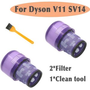 Accessoires Filters Voor Dyson V11 Koppel Drive Cordless Stick Stofzuiger Sv14 Cycloon Dier Absolute Vervangende Onderdelen Hepa