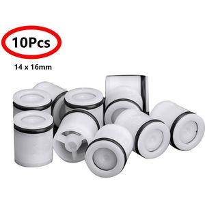 10 Stuks Plastic Douche Terugslagkleppen Kranen Filters Terugslagklep Boiler Control Connector Keuken Badkamer Sanitair Accessoire